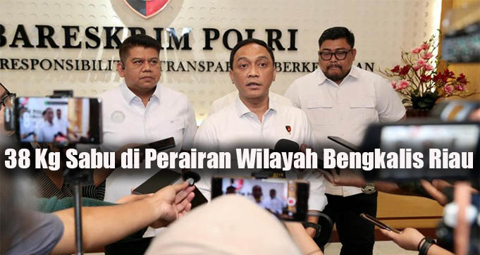 38 Kg Sabu di Perairan Wilayah Bengkalis Riau